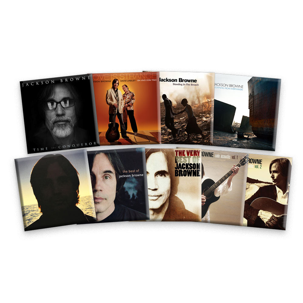 Jackson Browne Album Cover Magnet Set 2