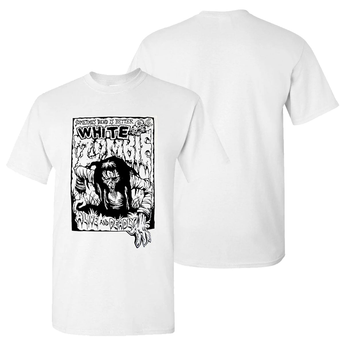 white zombie t シャツ コレクション