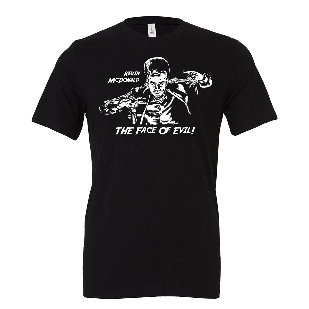 KEVIN MCDONALD The Face Of Evil T-Shirt