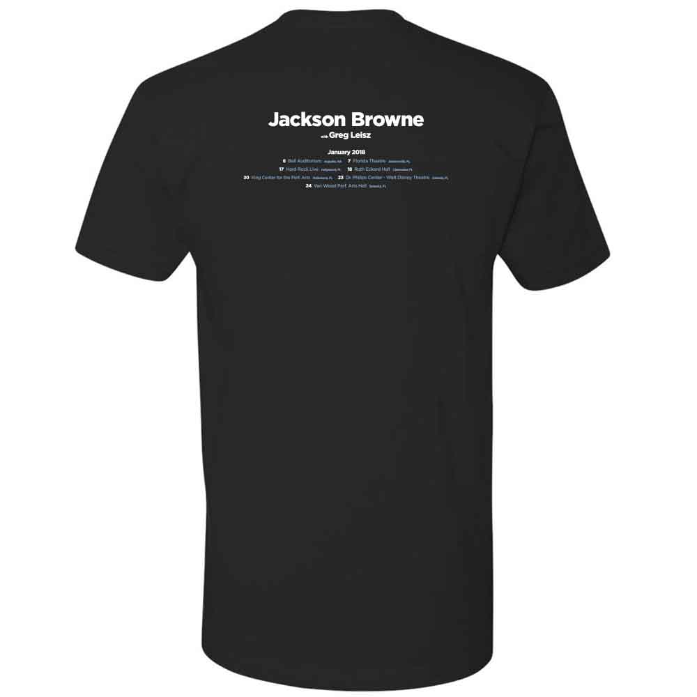 JACKSON BROWNE Somewhat Acoustic T-Shirt