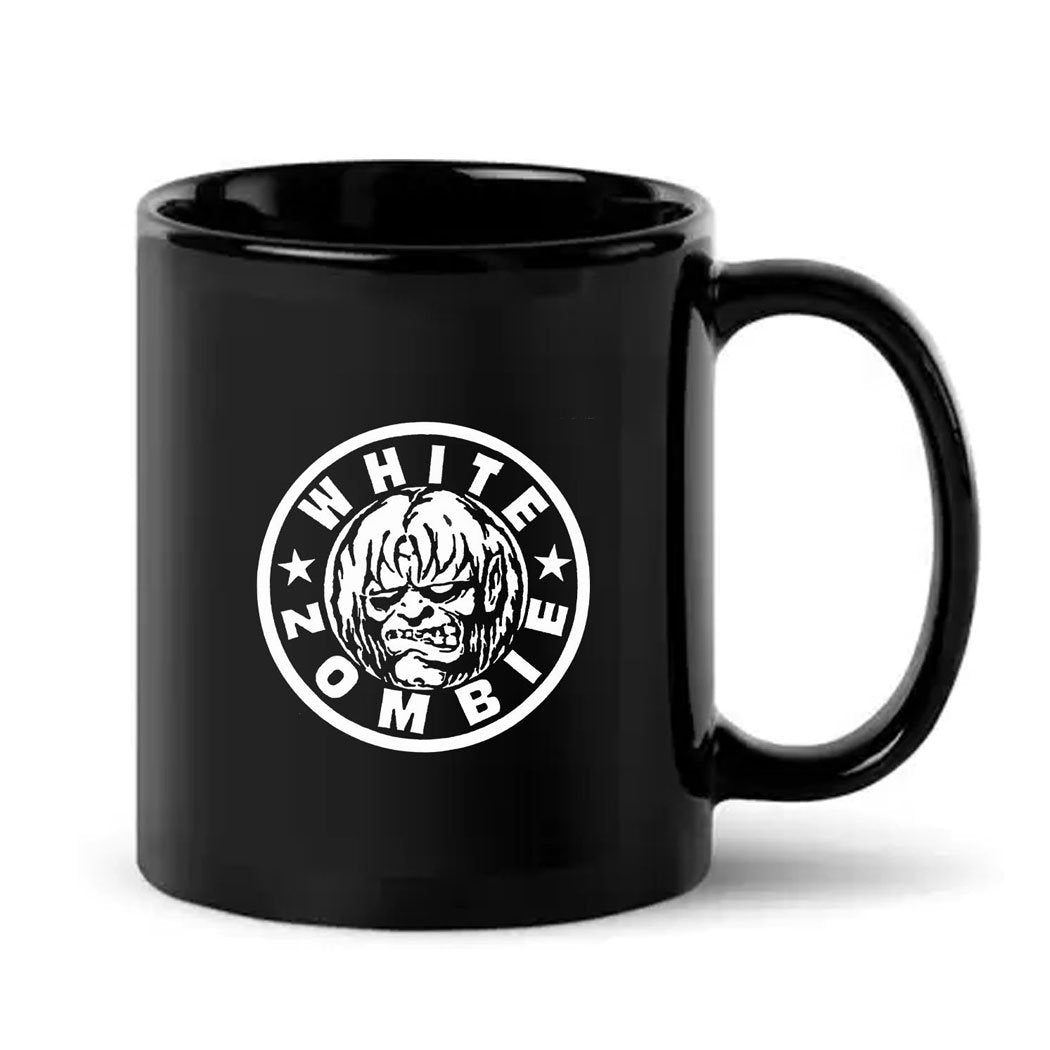 WHITE ZOMBIE Logo Coffee Mug