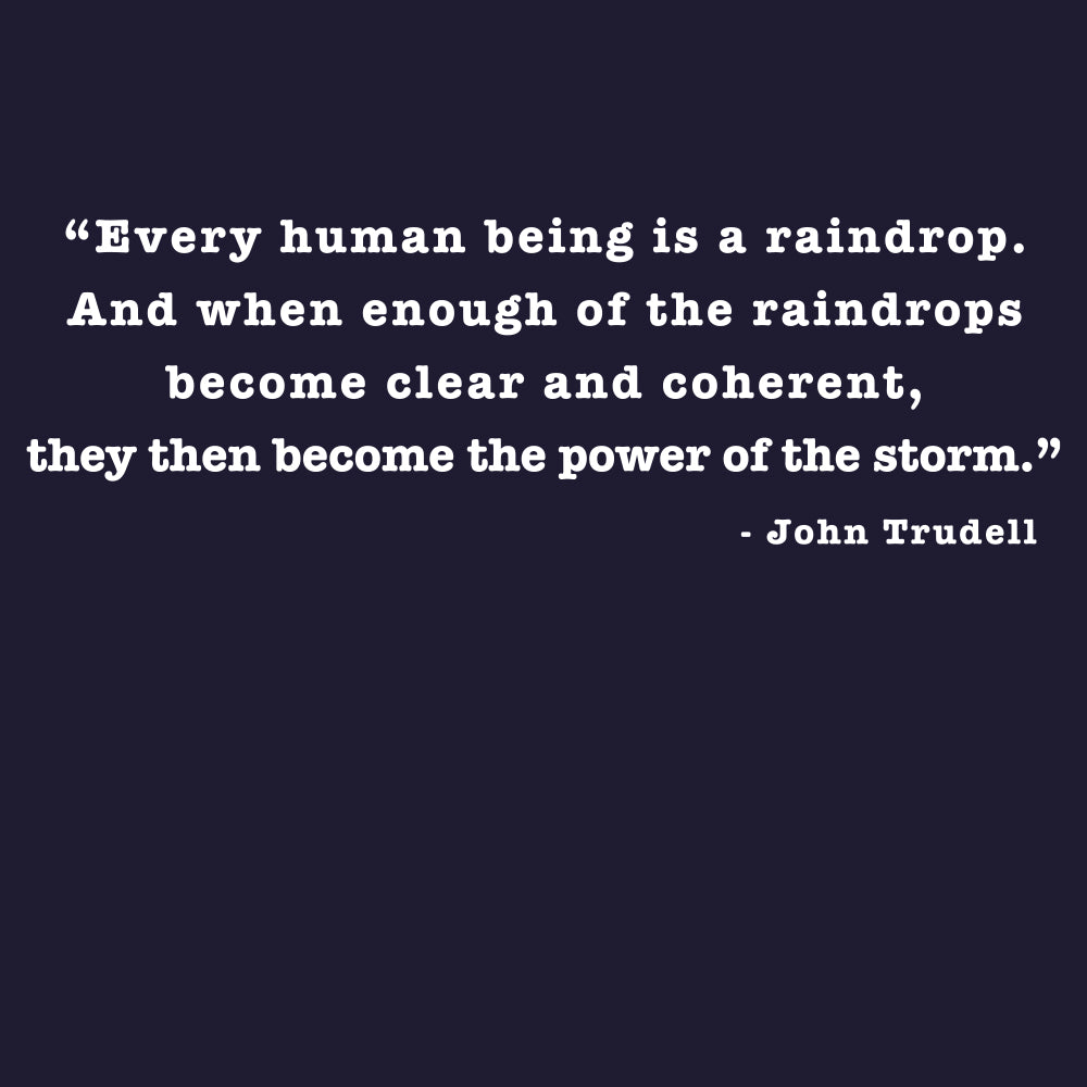 JOHN TRUDELL Power Of The Storm T-Shirt