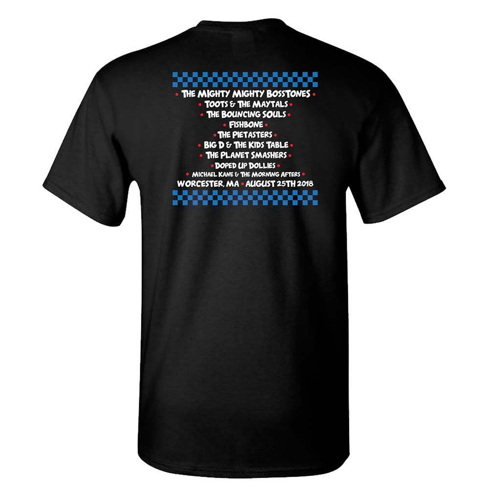 MIGHTY MIGHTY BOSSTONES Crankin' Worcester Black 2018 Tour T-Shirt