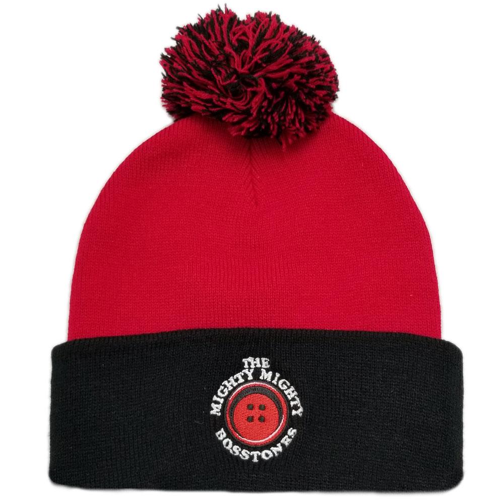MIGHTY MIGHTY BOSSTONES Button Logo Pom Pom Beanie