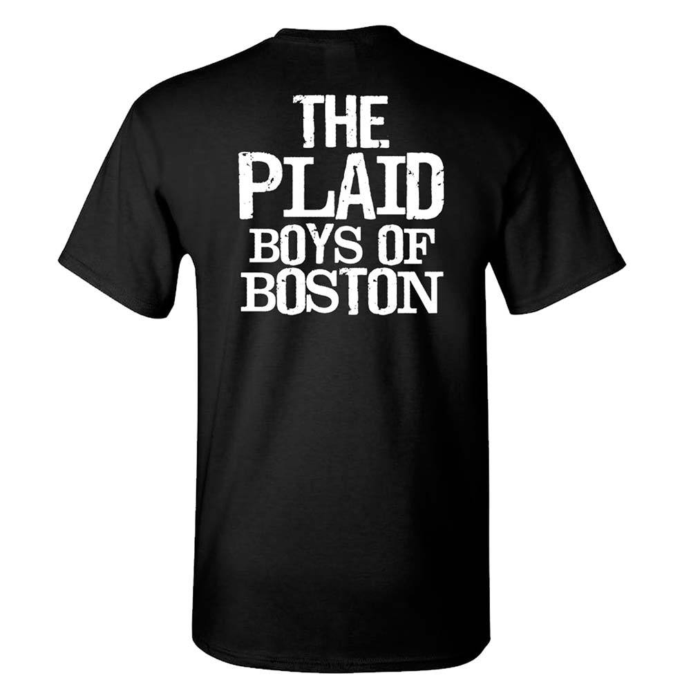 MIGHTY MIGHTY BOSSTONES Plaid Badge Boys Boston T-Shirt
