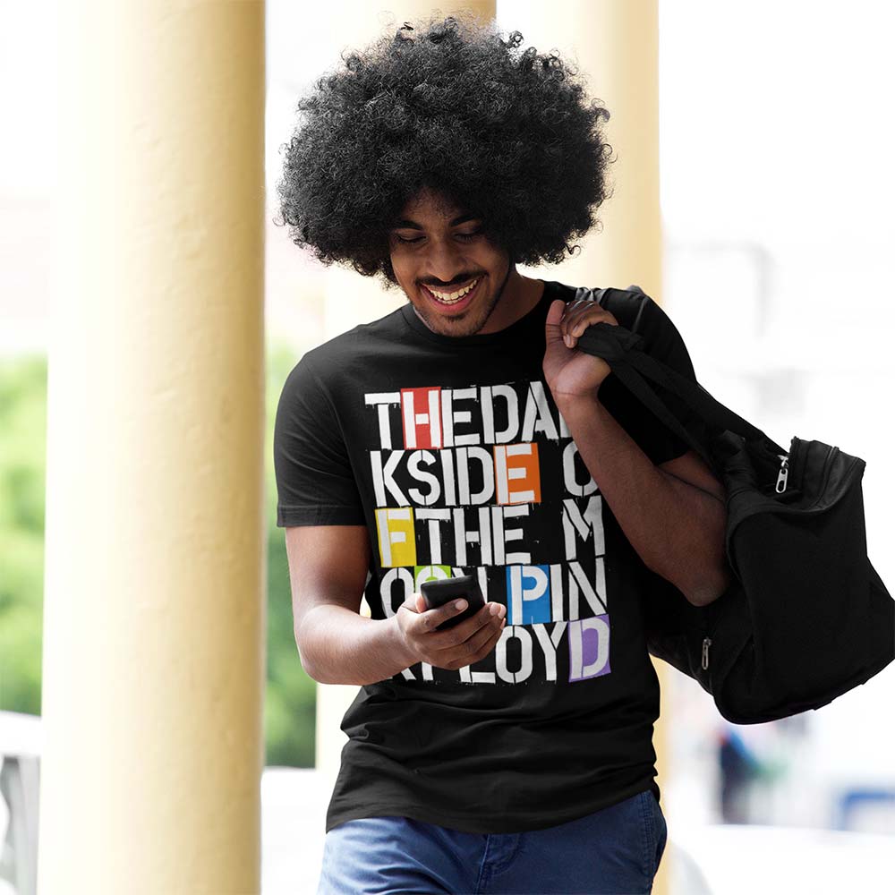 PINK FLOYD Stencil Letters T-Shirt