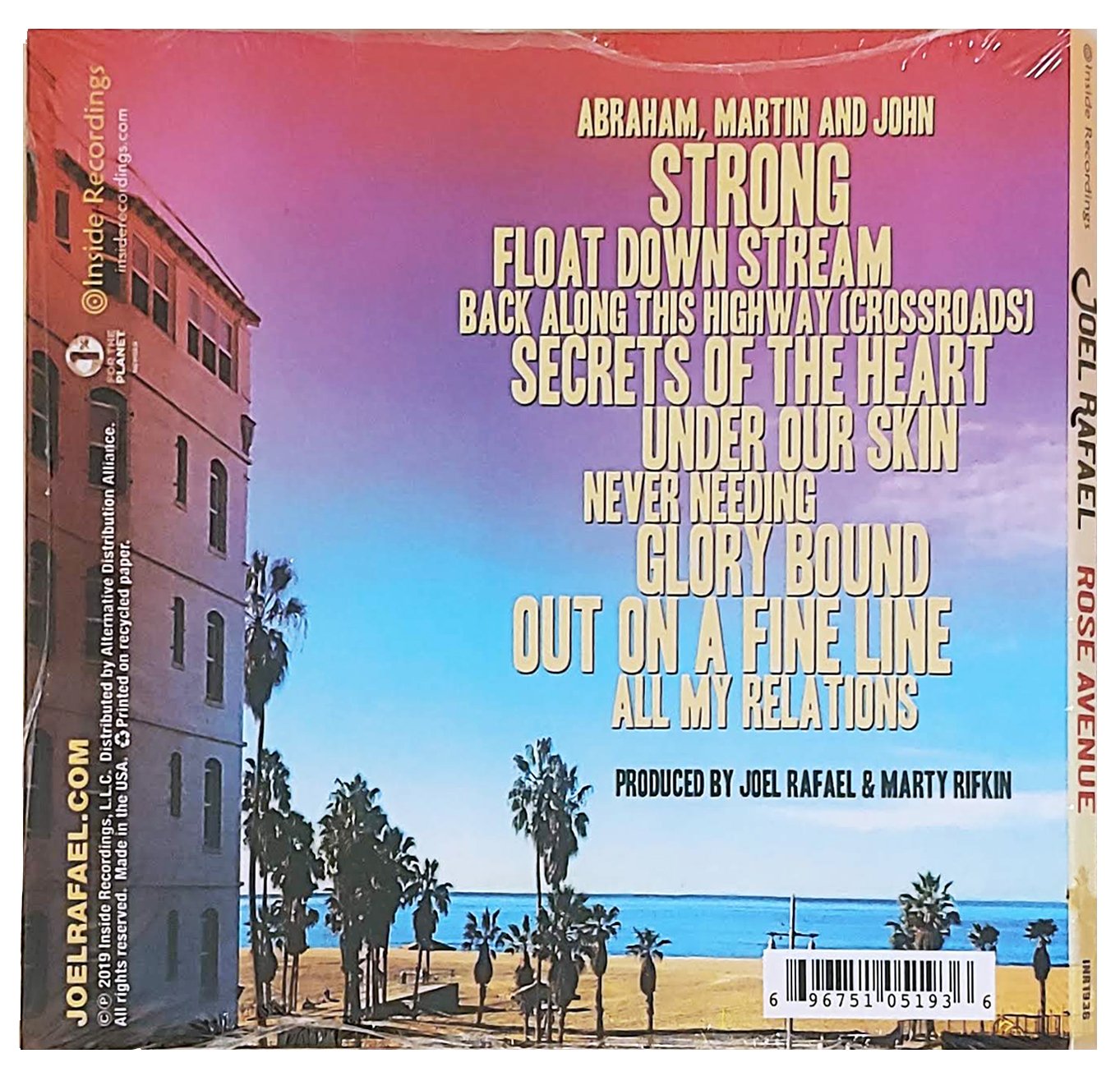 JOEL RAFAEL Rose Avenue CD