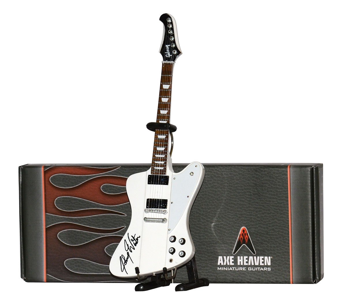 JOHNNY WINTER Miniature Guitar