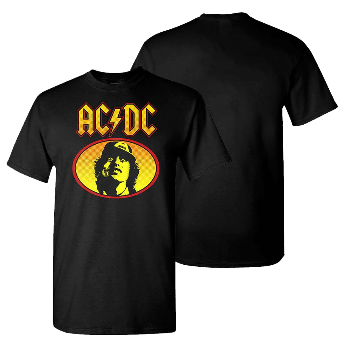 AC/DC Angus Oval T-Shirt – Forward Merch