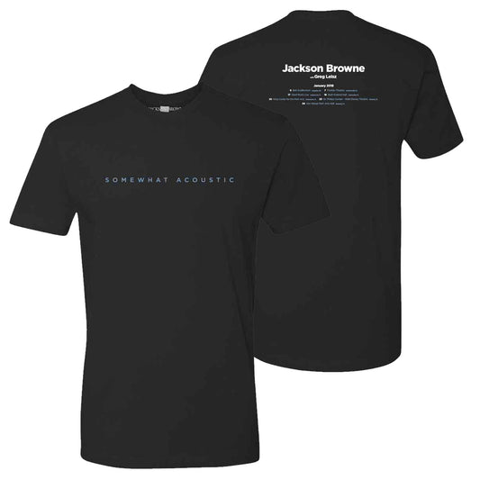 JACKSON BROWNE Somewhat Acoustic T-Shirt