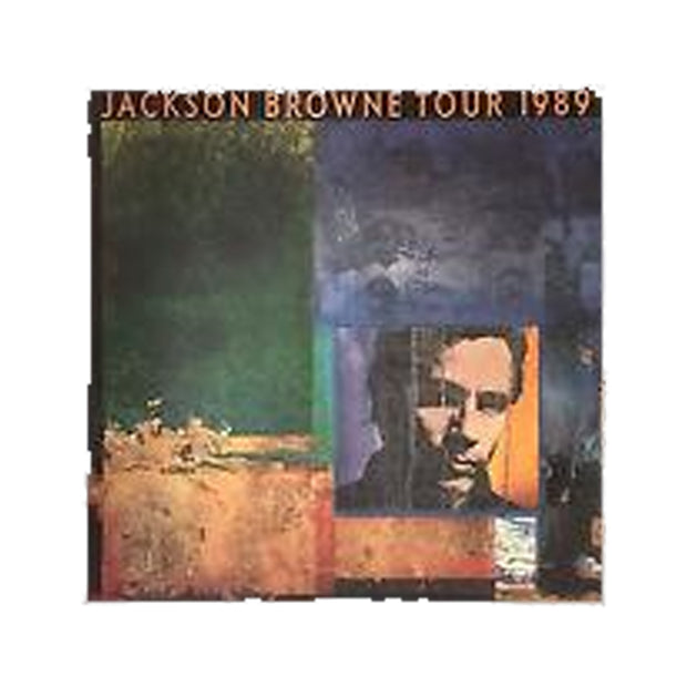 JACKSON BROWNE 1989 Tour Program Book