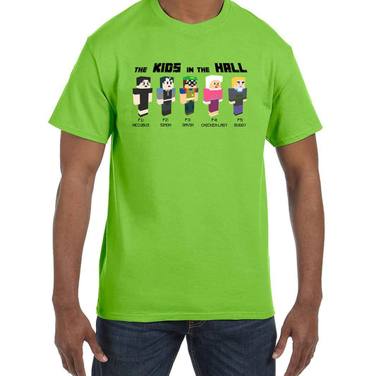 KIDS IN THE HALL Green Avatar Tee