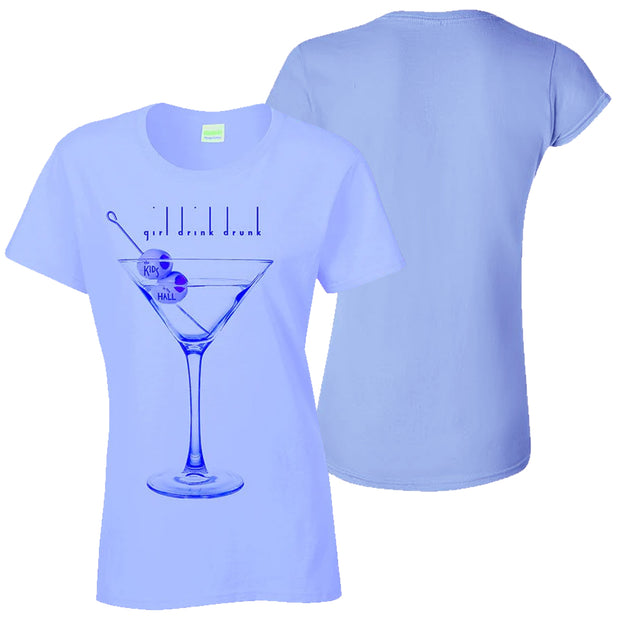 KIDS IN THE HALL Girl Drink Drunk Ladies Tee