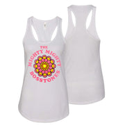 MIGHTY MIGHTY BOSSTONES Flower Racer Back White Tank Top