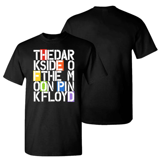PINK FLOYD Stencil Letters T-Shirt