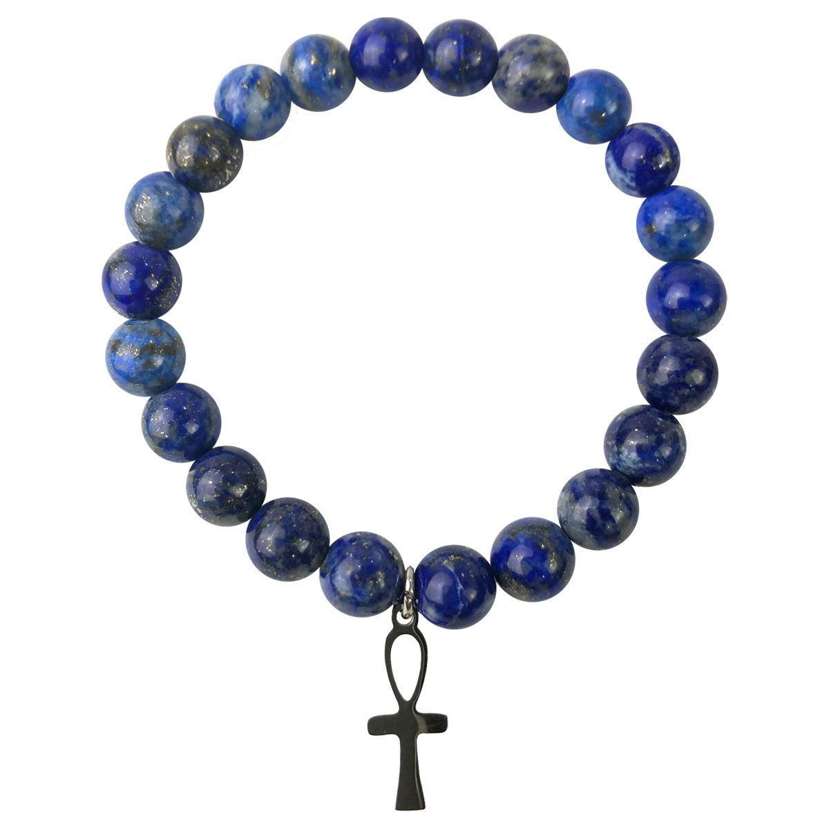 Lapis Lazuli Ankh Bracelet