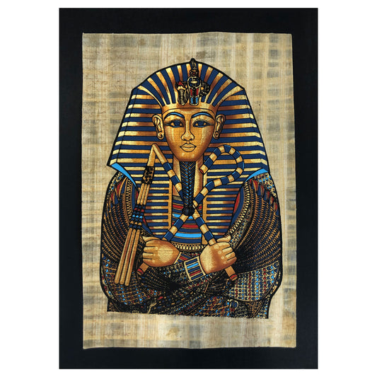 Papyrus Art - Tut Sarcophagus 8" x 12"