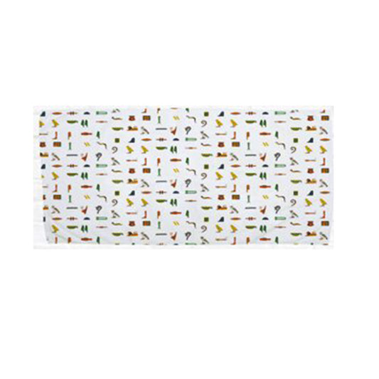 Hieroglyphic Sublimated Towel