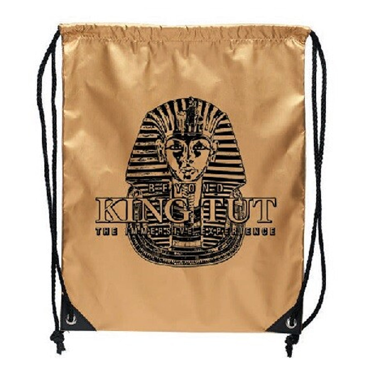 Gold Tut Cinch Bag