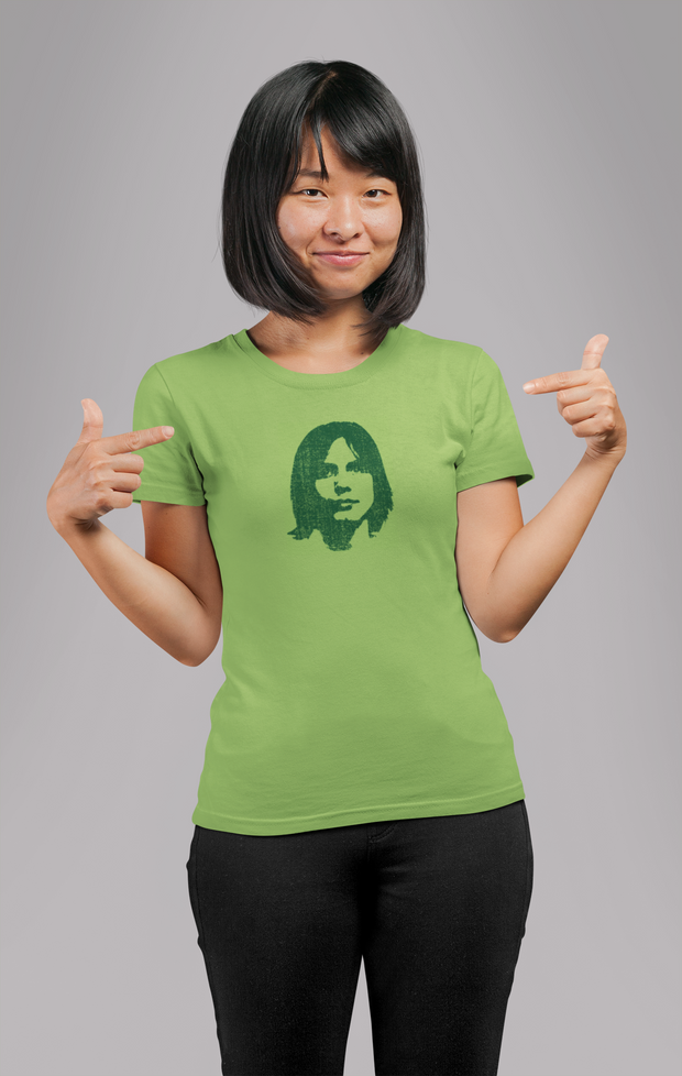JACKSON BROWNE Floating Head Ladies T-Shirt