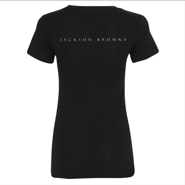 JACKSON BROWNE Time The Conqueror Album Ladies T-Shirt