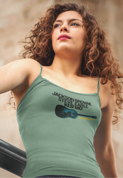 JACKSON BROWNE Steve Earle Summer 2003 Ladies Spaghetti Strap Tank Top