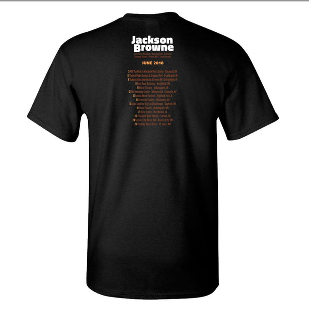 JACKSON BROWNE Guitar Band June Dates T-Shirt