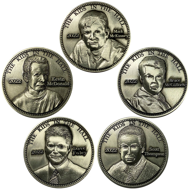 KIDS IN THE HALL 5 Coin Bundle