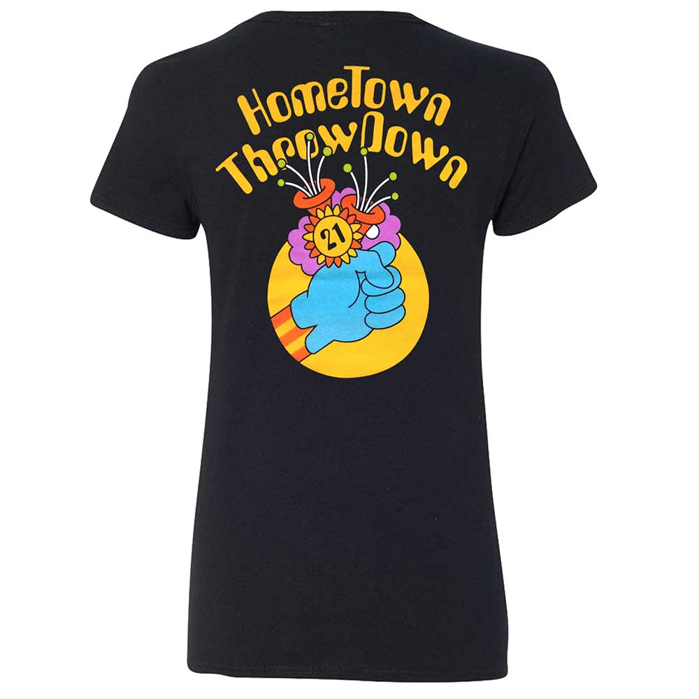 MIGHTY MIGHTY BOSSTONES Hometown Throwdown 21 Ladies V-Neck T-Shirt