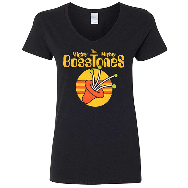 MIGHTY MIGHTY BOSSTONES Hometown Throwdown 21 Ladies V-Neck T-Shirt