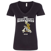 MIGHTY MIGHTY BOSSTONES Scooter Ladies V-Neck T-Shirt