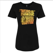 WEIRD AL YANKOVIC 2018 Vanity Tour Official T-Shirt - Women's