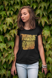 WEIRD AL YANKOVIC 2018 Vanity Tour Official T-Shirt - Women's