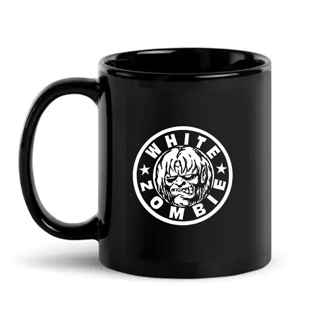 WHITE ZOMBIE Logo Coffee Mug