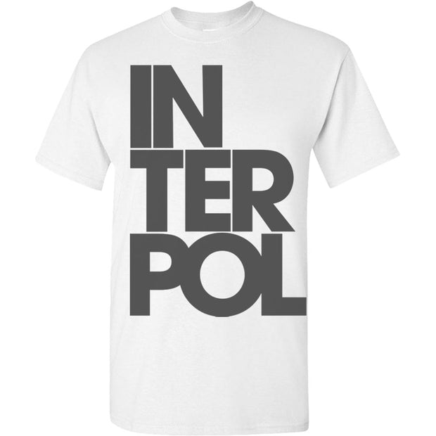 INTERPOL Stacked Logo T-Shirt