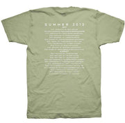 JACKSON BROWNE 2012 Summer Tour With Sara Watkins T-Shirt