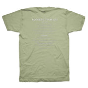 JACKSON BROWNE Guitar Acoustic 2013 Tour T-Shirt