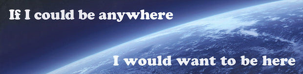 JACKSON BROWNE If I Could Be Anywhere Bumper Sticker