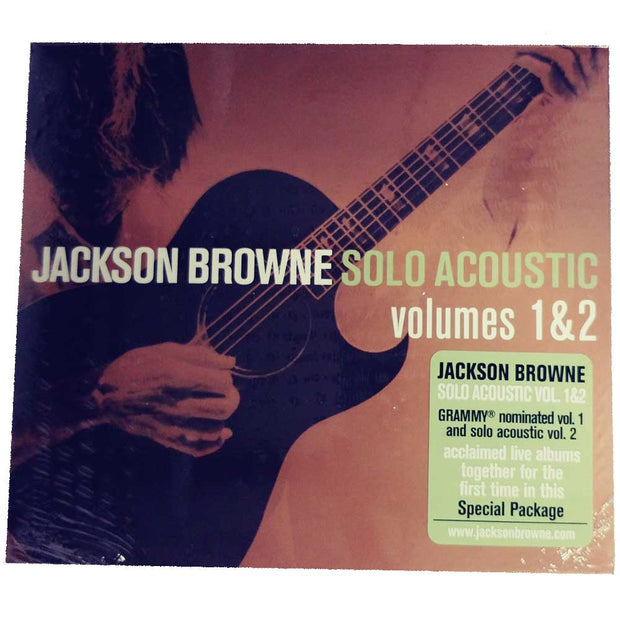 JACKSON BROWNE Solo Acoustic CD Volumes 1 & 2