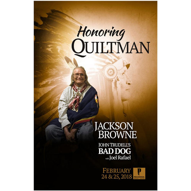 JACKSON BROWNE Quiltman Poster