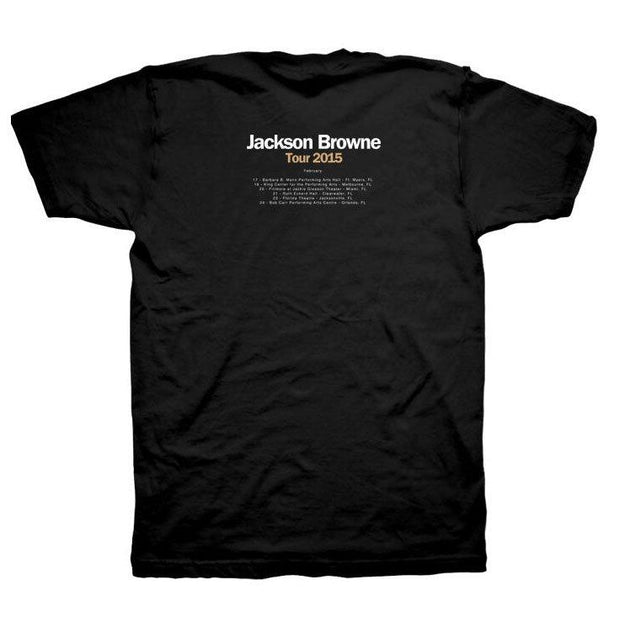 JACKSON BROWNE Standing In The Breach 2015 Tour T-Shirt