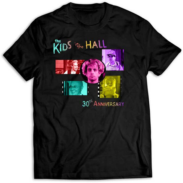 KIDS IN THE HALL 30th Anniversary Black T-Shirt