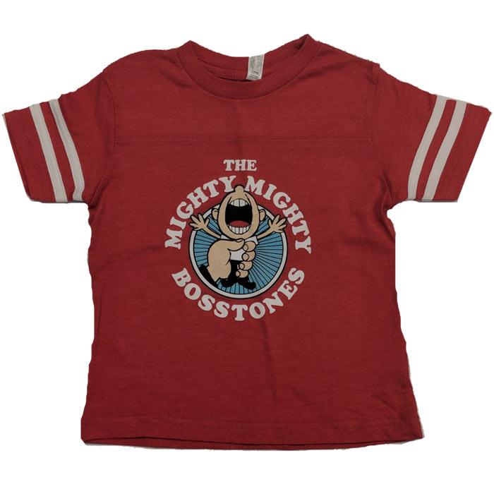 MIGHTY MIGHTY BOSSTONES While We're At It Red Toddler Football Shirt