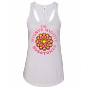 MIGHTY MIGHTY BOSSTONES Flower Racer Back White Tank Top