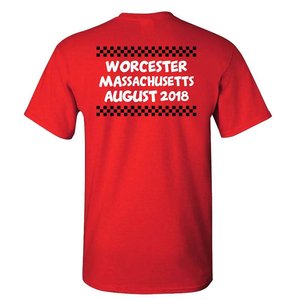 MIGHTY MIGHTY BOSSTONES Crankin' Worcester 2018 Red Tour Shirt