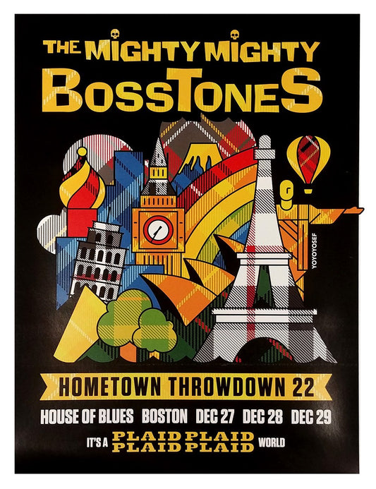 MIGHTY MIGHTY BOSSTONES Hometown Throwdown 22 Poster