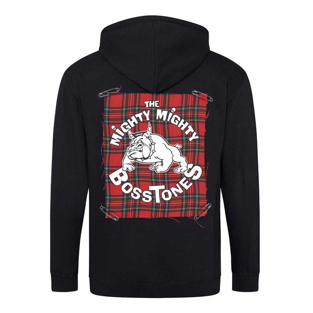 MIGHTY MIGHTY BOSSTONES Plaid Patch Zip Hoodie
