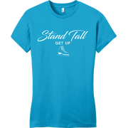 MEMF Stand Tall Get Up Ladies T-Shirt