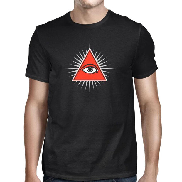 ROKY ERICKSON Pyramid Black T-Shirt