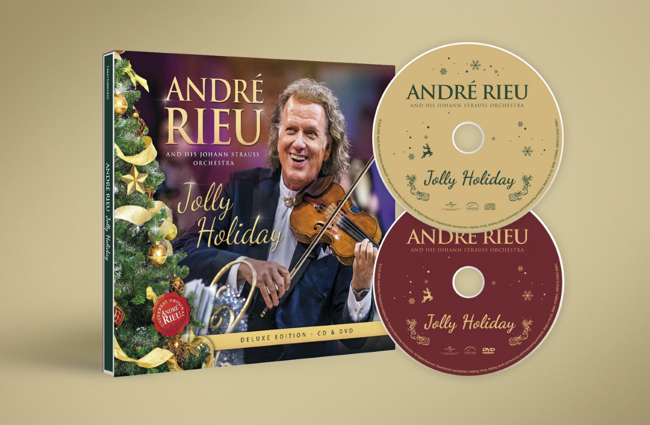 ANDRÉ RIEU Jolly Holiday Deluxe Edition - CD/ DVD